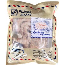 Креветки Тихоокеанские белые варено-мороженые РЫБНАЯ МАРКА очищенные, 300г в магазинах Лента