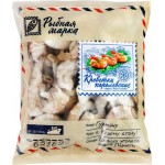 Креветки Королевские свежемороженые РЫБНАЯ МАРКА в панцире без головы, 800г Креветки Королевские свежемороженые РЫБНАЯ МАРКА в панцире без головы, 800г