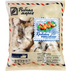 Креветки Королевские свежемороженые РЫБНАЯ МАРКА в панцире без головы, 800г в магазинах Лента