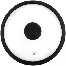 Крышка HOMECLUB 28см, с силиконовым ободом Арт. XW-G-008 в магазинах Лента