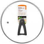 Крышка HOMECLUB Comfort 26см, стеклянная, ручка-подставка Арт. HG-26