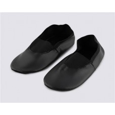 Чешки детские 365 ДНЕЙ р. 25–33, с верхом из искусственной кожи, черные в магазинах Лента