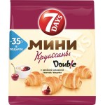 Круассаны 7DAYS Mini со вкусом ваниль-вишня, 300г Круассаны 7DAYS Mini со вкусом ваниль-вишня, 300г