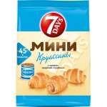 Мини-круассаны 7DAYS с кремом вареная сгущенка, 105г Мини-круассаны 7DAYS с кремом вареная сгущенка, 105г