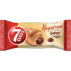 Круассан 7DAYS Super Max с кремом какао, 110г в магазинах Лента Круассан 7DAYS Super Max с кремом какао, 110г в магазинах Лента