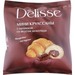 Круассаны DELISSE с начинкой со вкусом шоколада, 300г Круассаны DELISSE с начинкой со вкусом шоколада, 300г