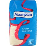 Крупа манная МИСТРАЛЬ марка М, 800г