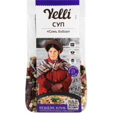 Суп YELLI Семь бобов, 250г в магазинах Лента
