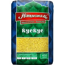 Кускус НАЦИОНАЛЬ пшеничный, из твердых сортов, 450г в магазинах Лента