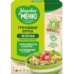 Крупа гречневая ЗДОРОВОЕ МЕНЮ зеленая в пакетиках, 5х80г Крупа гречневая ЗДОРОВОЕ МЕНЮ зеленая в пакетиках, 5х80г