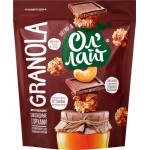 Мюсли медовые ОЛ'ЛАЙТ Granola, шоколадные с орехами, 280г
