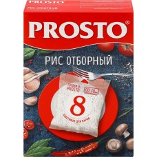 Рис PROSTO Отборный 1-й сорт, в пакетиках, 8х62,5г в магазинах Лента