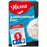 Рис длиннозерный УВЕЛКА шлифованный в пакетиках, 5х80г