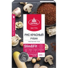 Рис АГРО-АЛЬЯНС Красный рубин, в пакетиках, 5х80г в магазинах Лента