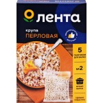 Крупа перловая ЛЕНТА в пакетиках, 5х80г