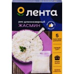 Рис длиннозерный ЛЕНТА Жасмин, 5х80г