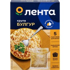 Булгур ЛЕНТА Булгур, в пакетиках, 5х80г в магазинах Лента