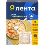 Крупа пшеничная ЛЕНТА в пакетиках, 5х80г