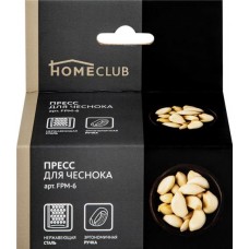 Пресс для чеснока HOMECLUB сталь, полипропилен, Арт. FPM-6 в магазинах Лента