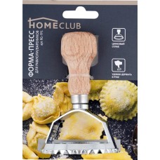 Форма-пресс для равиоли/вареников HOMECLUB нержавеющая сталь, дерево, Арт. RG-FP1 в магазинах Лента