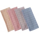 Полотенце муслиновое 365 ДНЕЙ 40x60см цвета в ассортименте, хлопок