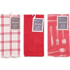 Полотенце кухонное HOMECLUB Blossom 40х60см, бордовый в магазинах Лента