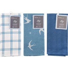 Полотенце кухонное HOMECLUB Sky 40х60см, голубой в магазинах Лента