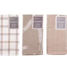 Полотенце кухонное HOMECLUB Caramel 40х60см, бежевый в магазинах Лента