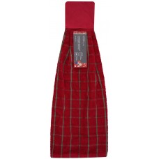 Полотенце кухонное на подвесе-липучке HOMECLUB 30х40см, в клетку, Арт. QSI-t10 в магазинах Лента