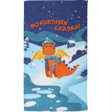 Полотенце кухонное 365 ДНЕЙ Символ года 35х60см, разноцветное в магазинах Лента