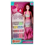 Кукла BIGGA в вечернем платье и аксессуарами Арт. 115038