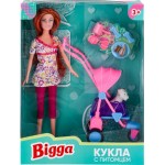 Набор игровой BIGGA Кукла с питомцем, 8 предметов Арт. 11475