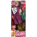 Кукла КАРАПУЗ София 29см, руки и ноги сгибаются, в теплой одежде, с аксессуарами, в ассортименте