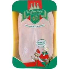 Грудка куриная с кожей КУРИНОЕ ЦАРСТВО, весовая в магазинах Лента