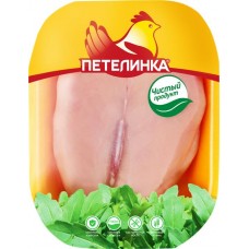 Грудка куриная ПЕТЕЛИНКА без кожи, весовая в магазинах Лента