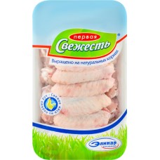 Крылья куриные ПЕРВАЯ СВЕЖЕСТЬ две раздельные части, 750г в магазинах Лента