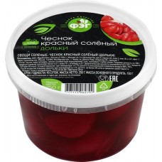 Чеснок красный соленый ФЭГ дольки, 250г в магазинах Лента