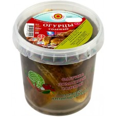 Огурцы соленые ФДС, 1000г в магазинах Лента
