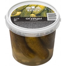 Огурцы соленые ТРАДИЦИИ ВКУСА, 1000г в магазинах Лента