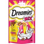 Лакомство для кошек DREAMIES Микс Говядина и сыр, 60г