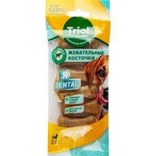 Лакомство для собак TRIOL Кость из жил 5см 6шт, 60г в магазинах Лента