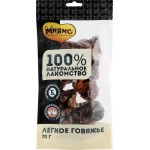 Лакомства для собак МНЯМС Легкое говяжье, 70г