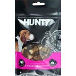 Лакомство для собак HUNTY Косточки мясные с индейкой и творогом, 70г