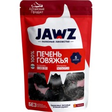 Лакомство для собак JAWZ Печень говяжья №30 размер S, 110г в магазинах Лента