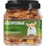 Лакомство для собак GREENQZIN Здоровье Галеты злаковые с курицей, 750г