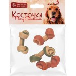 Лакомство для собак Косточки 2 цвета 17х12х3см, 50г Лакомство для собак Косточки 2 цвета 17х12х3см, 50г