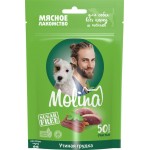 Лакомство для собак MOLINA Грудка утиная, 50г