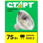 Лампа галогенная СТАРТ Jcdr 220V75Вт -10/200