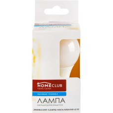 Лампа светодиодная HOMECLUB G45 5, E27, 5/7Вт 2700К Арт.LEDG4562727 в магазинах Лента