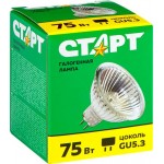 Лампа галогенная СТАРТ MR16 75Вт 12V EXN GU5.3 -10/200